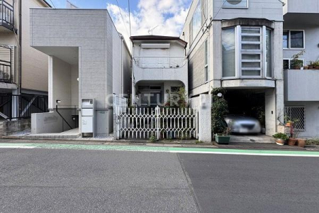 目黒区東山1丁目の土地の現地土地写真